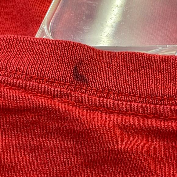 DPCTED “I Would Cuddle You So Hard” Red Graphic Tee, Small Crewneck T - Picture 6 of 6